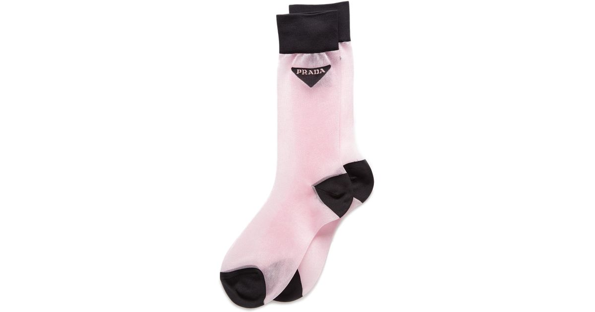 prada technical nylon socks