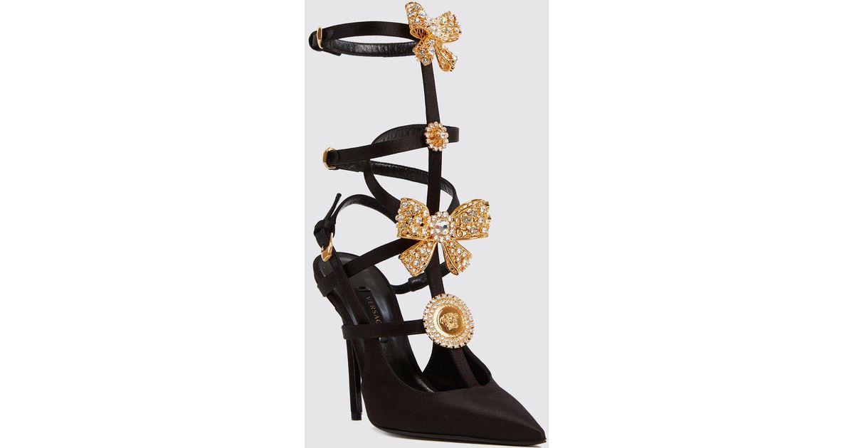 versace bow pumps