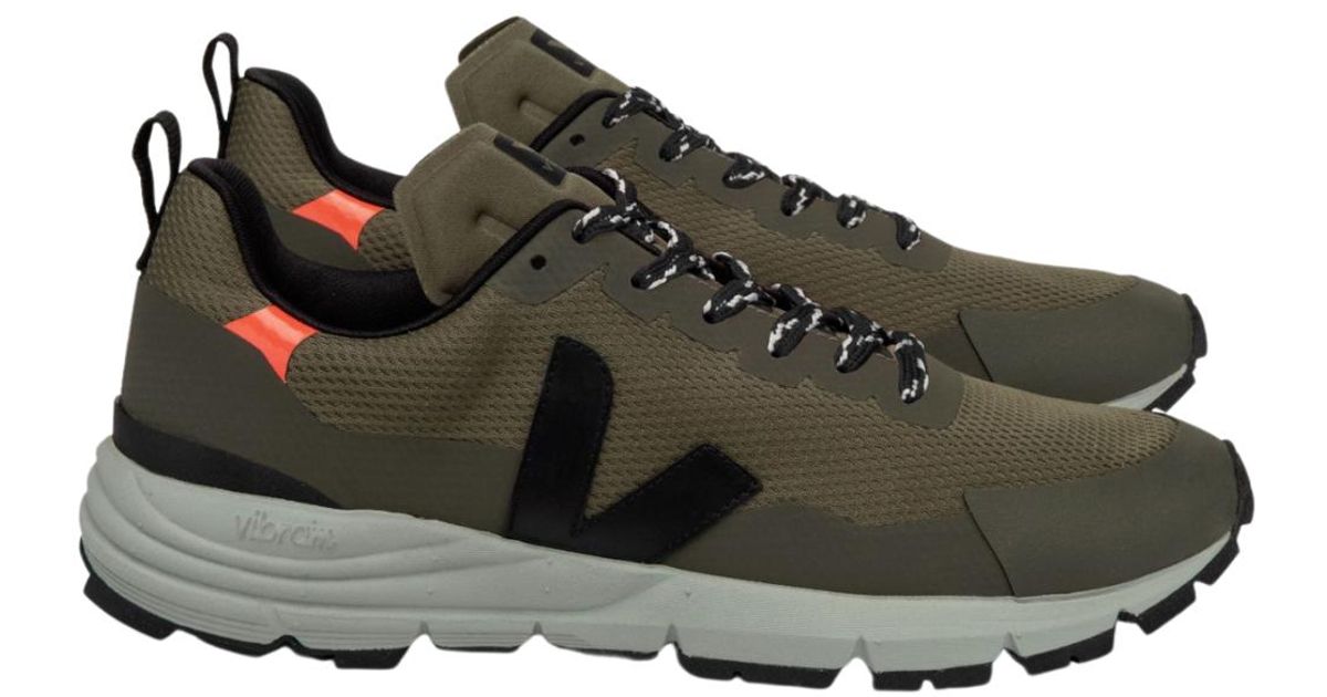 Veja Rubber Dekkan Alveomesh Kaki Black Lyst