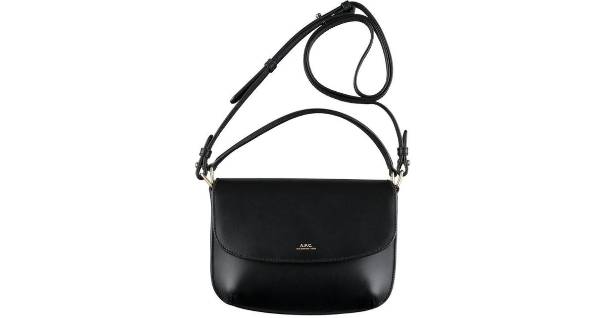 A.P.C. Sac Sarah Shoulder A Strap Mini Bag Black Lyst