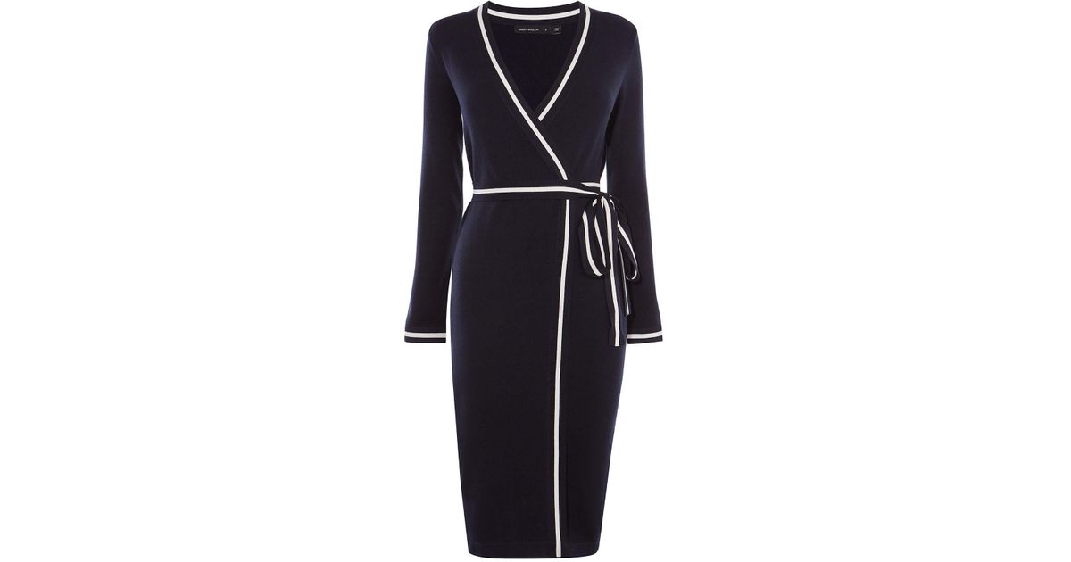 Karen Millen Wrap Dress Flash Sales, UP TO 67% OFF | www 