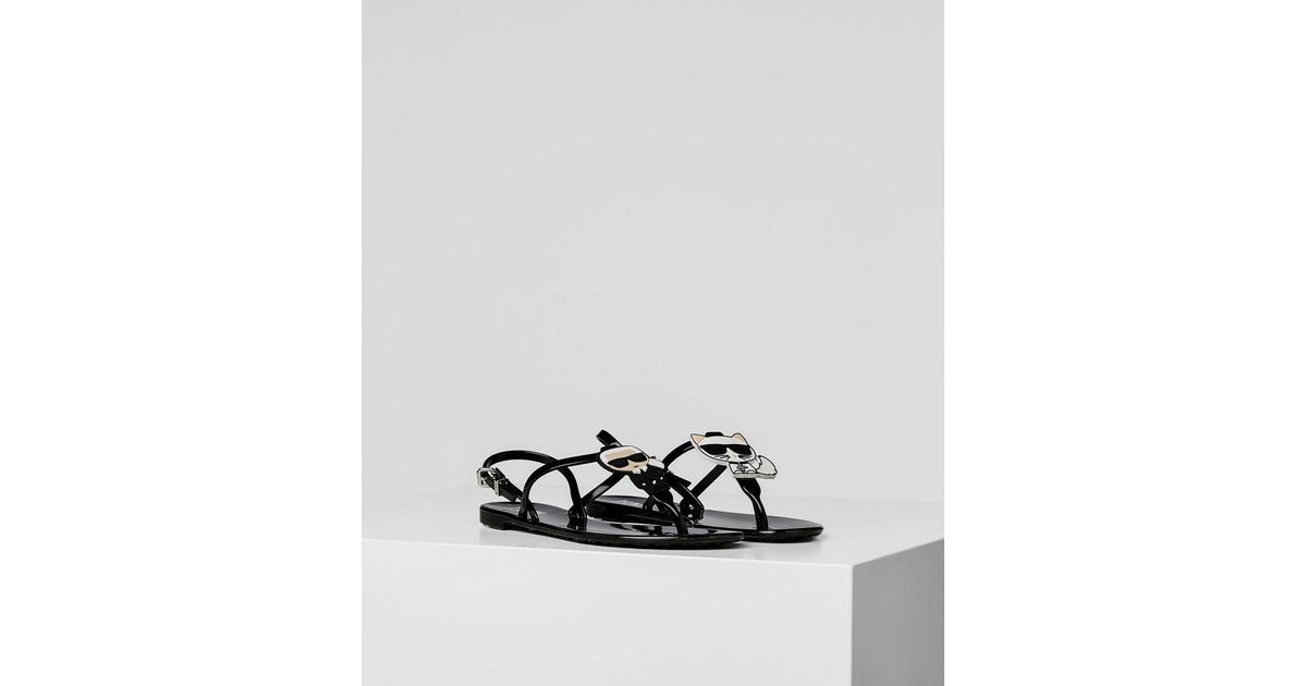 karl lagerfeld jelly sandals