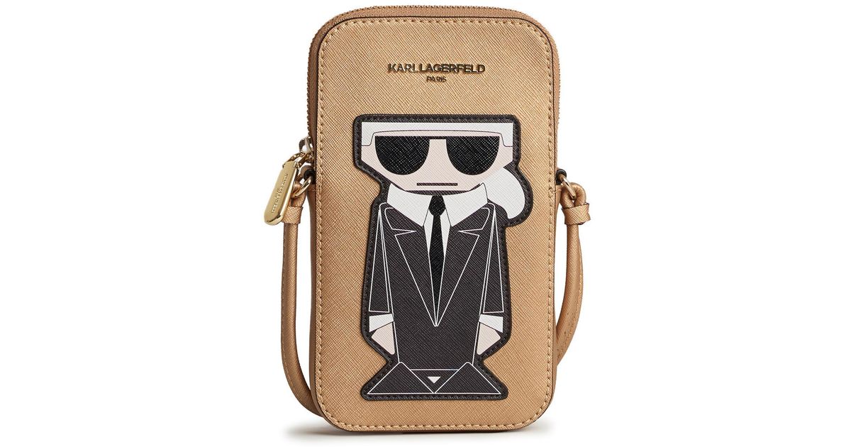 Karl Lagerfeld Maybelle Cell Phone Crossbody | Lyst