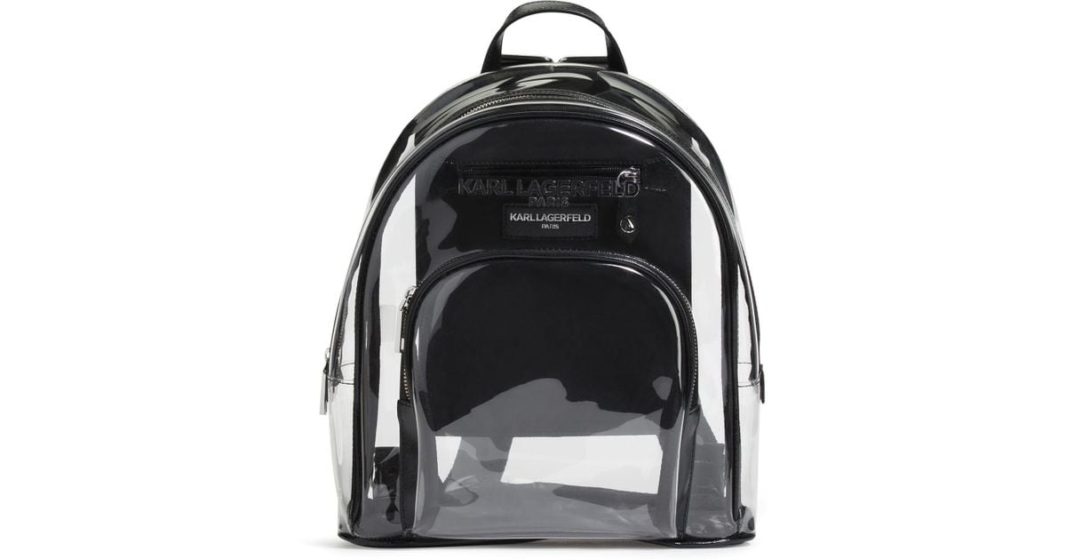 karl lagerfeld clear bag