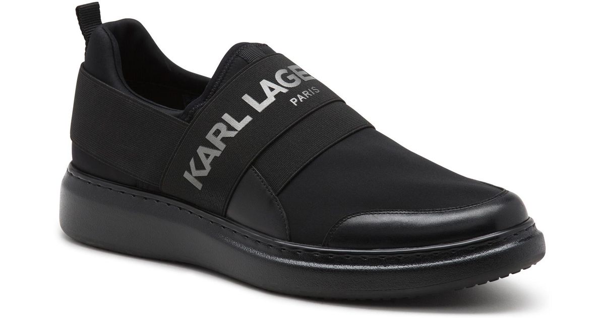 karl lagerfeld paris laceless sneaker