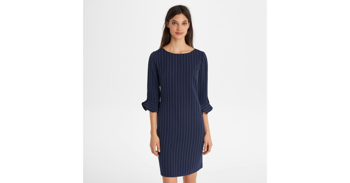 karl lagerfeld navy dress