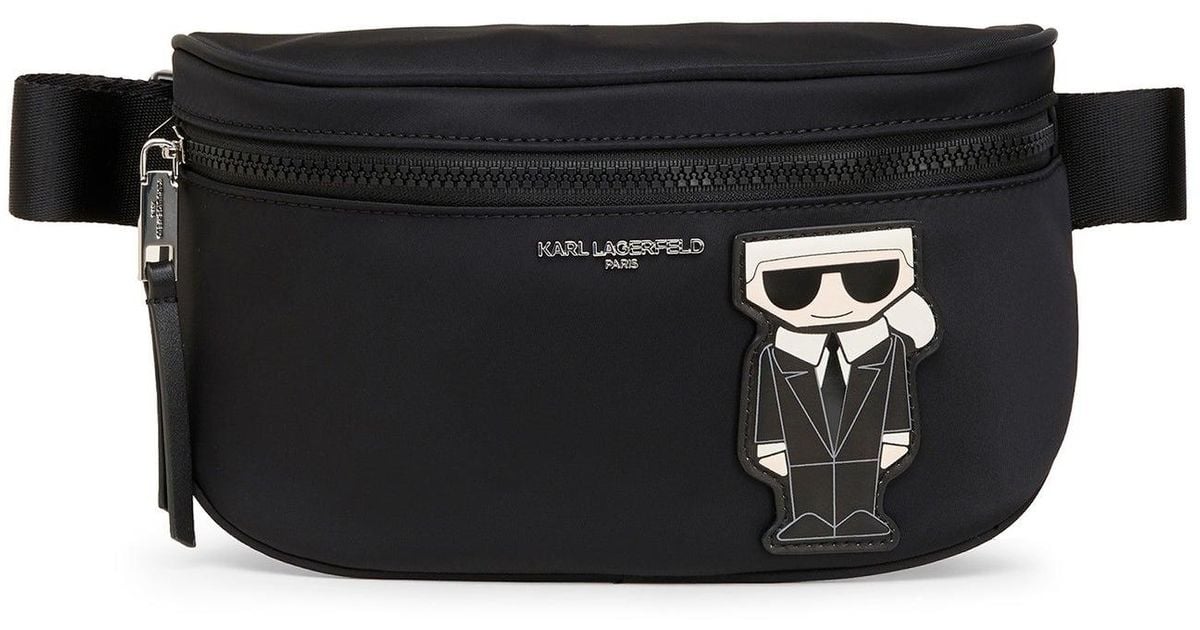 Karl Lagerfeld Synthetic | Women's Amour Voyage Logo Belt Bag | Kl ...