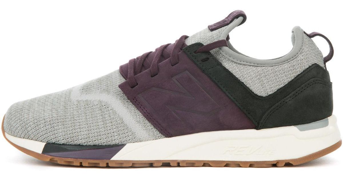 grey and purple new balance