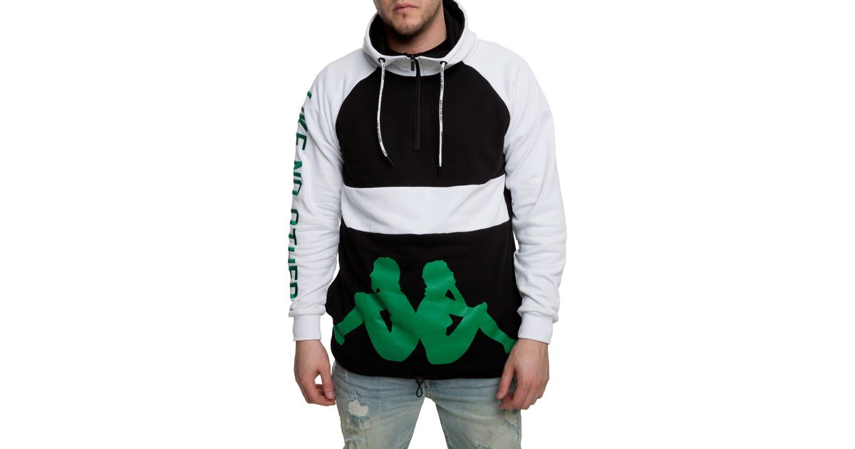 kappa authentic baolin pullover hoodie