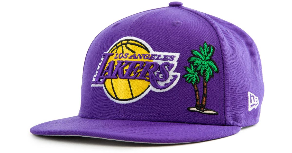 lakers palm tree hat