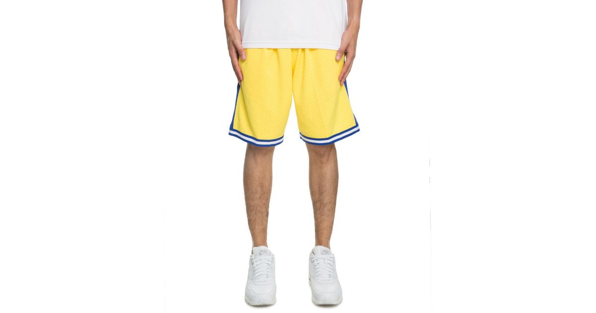 warriors shorts mitchell and ness
