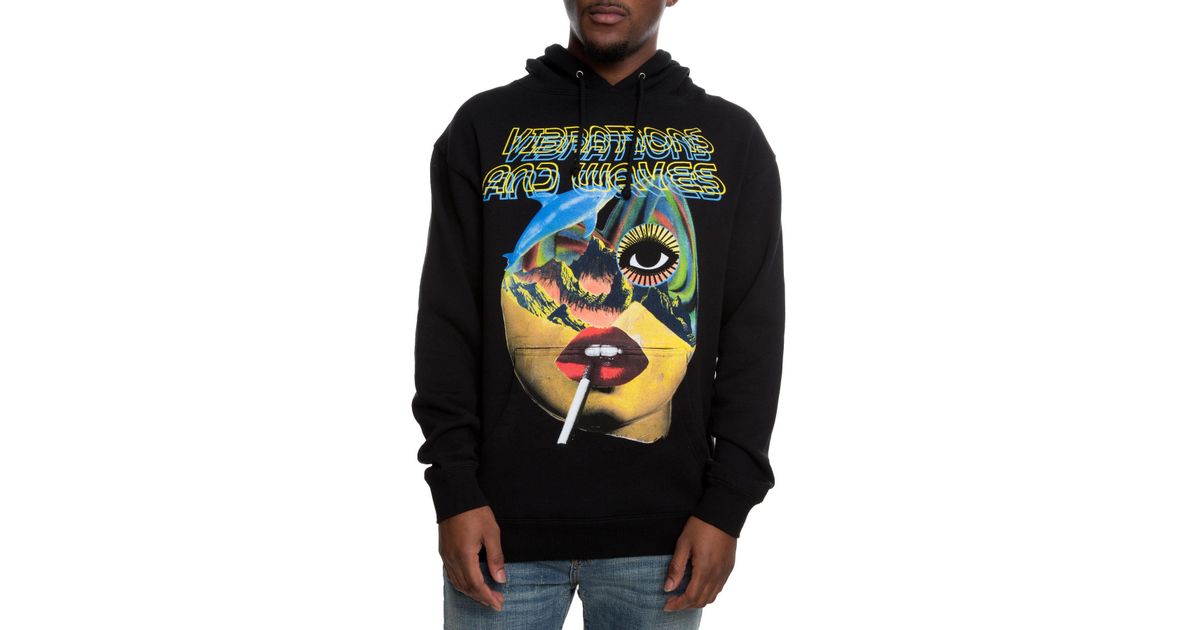 pink dolphin waves hoodie
