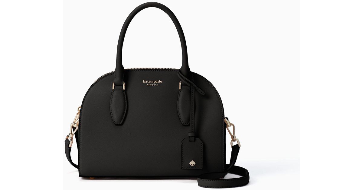Kate spade black dome satchel Clearance