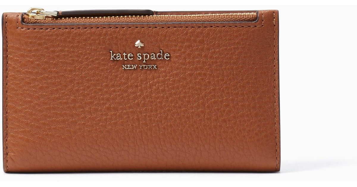 kate spade warm gingerbread wallet