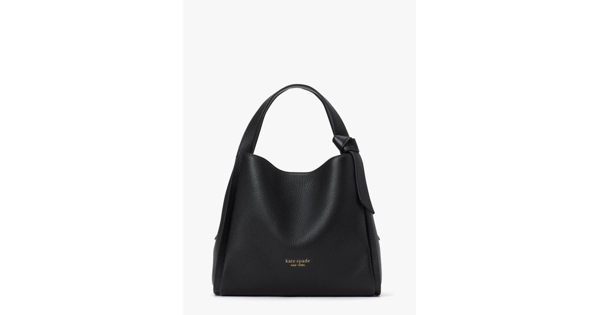 Kate Spade Knott Medium Crossbody Tote in Black Lyst