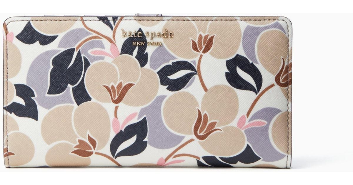 kate spade cameron floral wallet