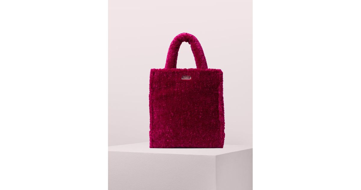 kate spade fluffy tote