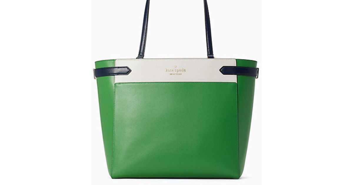 staci colorblock laptop tote
