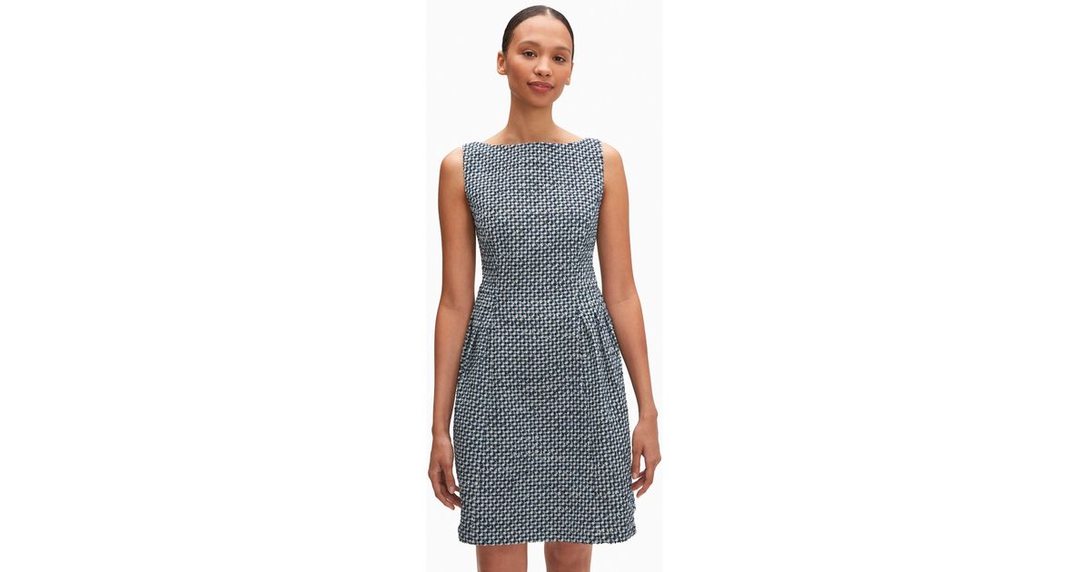 kate spade nautical tweed dress