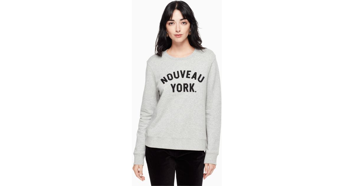 kate spade nouveau york sweatshirt