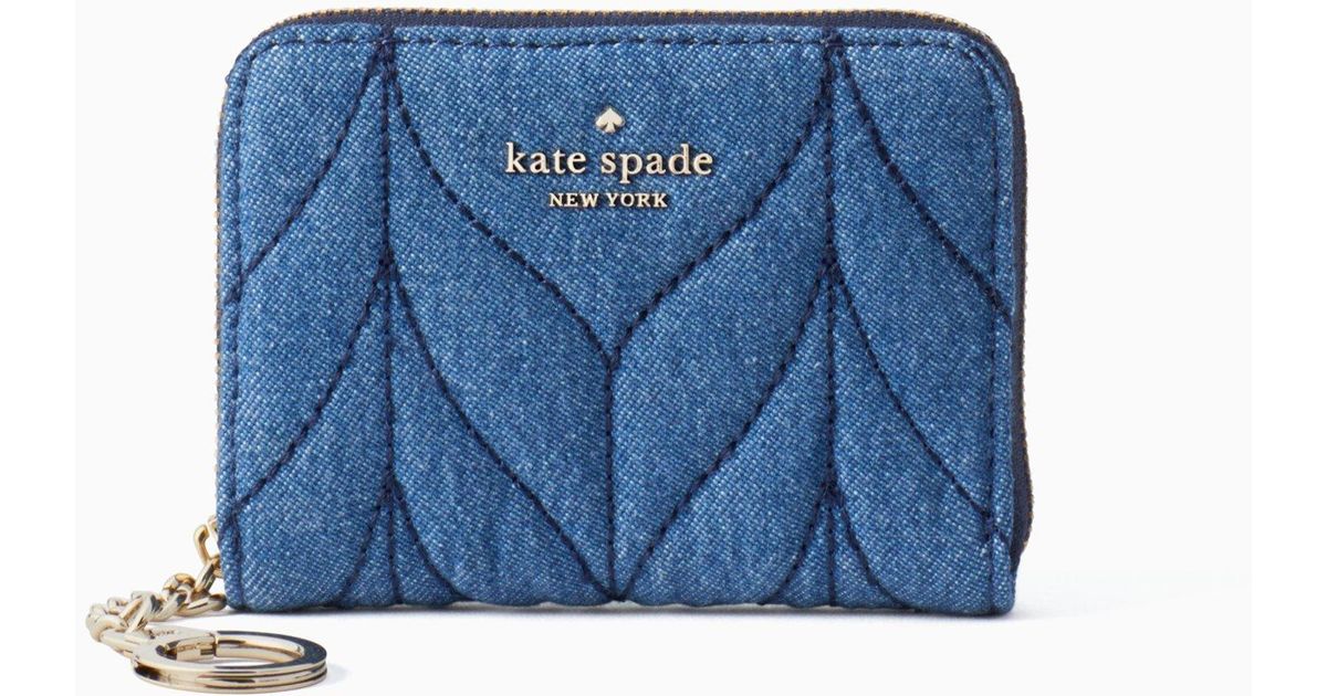 kate spade denim wallet