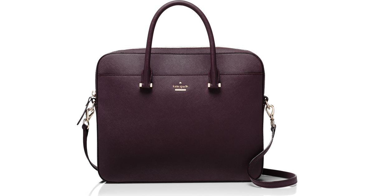 kate spade saffiano laptop bag
