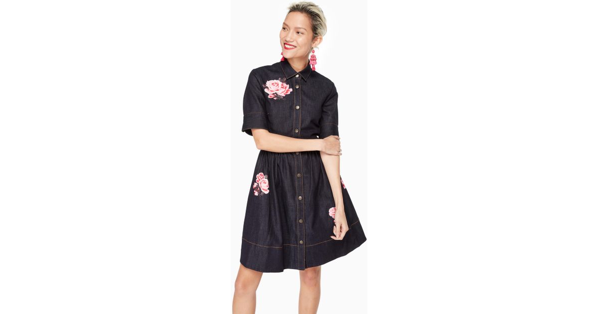 kate spade denim dress