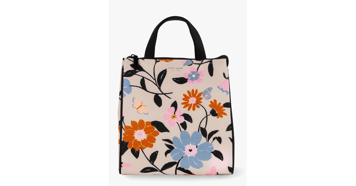 Kate Spade Floral Garden Lunch Bag Lyst
