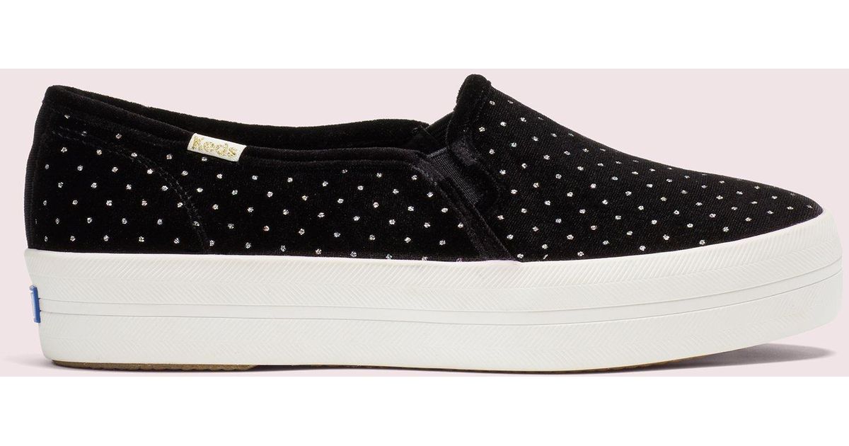 kate spade keds triple decker glitter