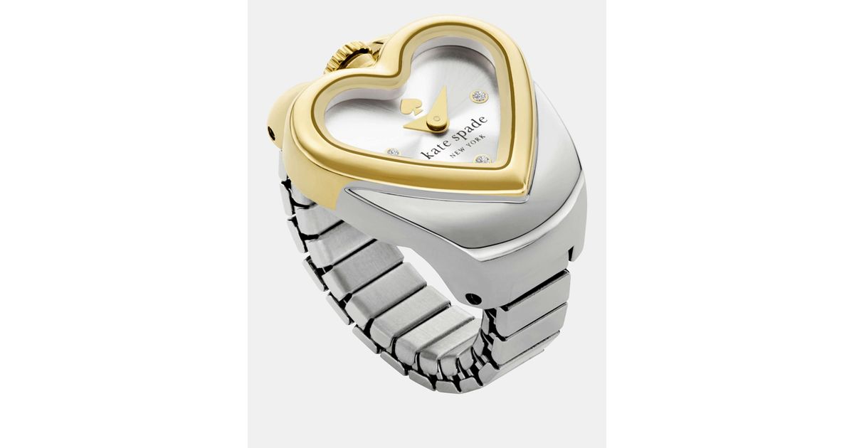 Kate Spade Monroe Ring Watch in Metallic | Lyst