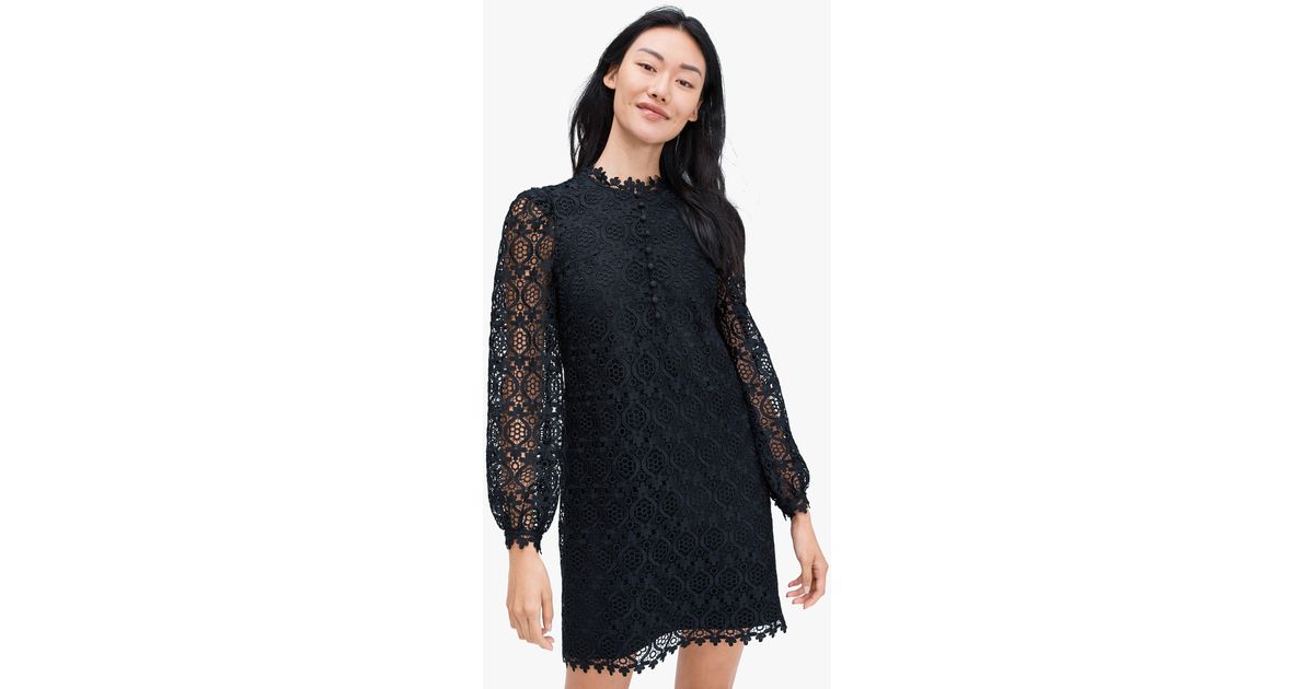 kate spade scallop lace mini dress