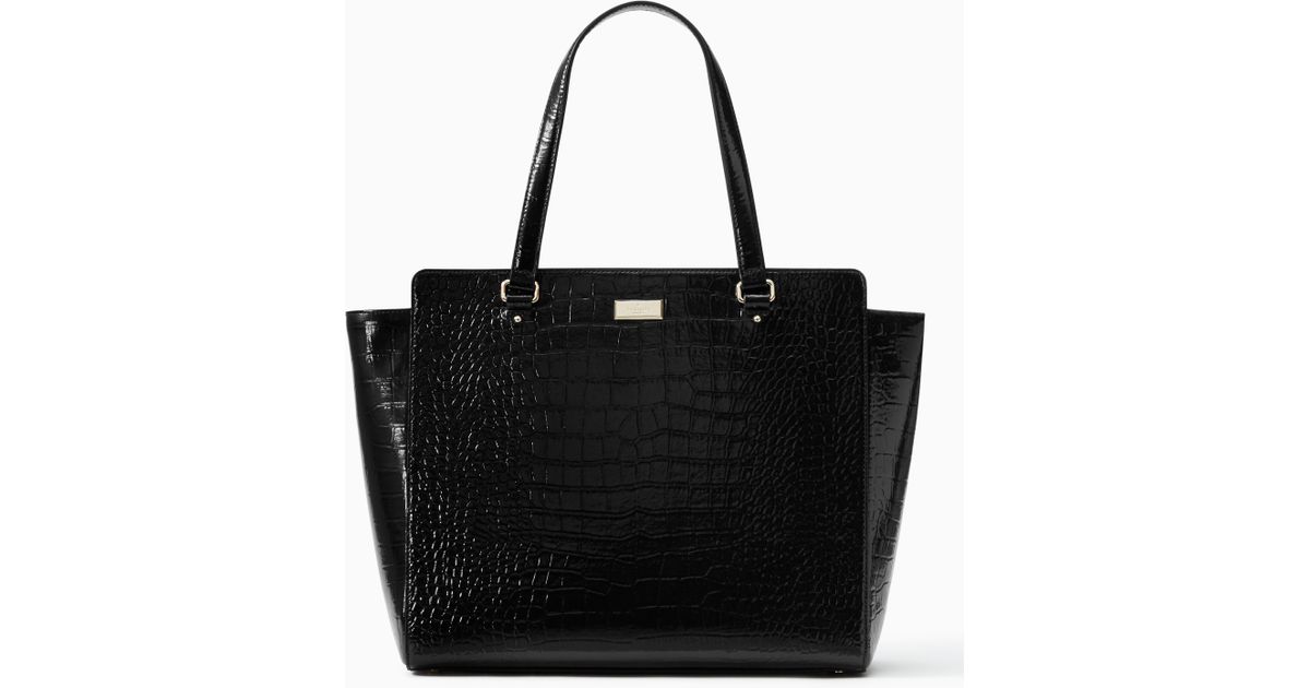 kate spade bristol drive croc elissa