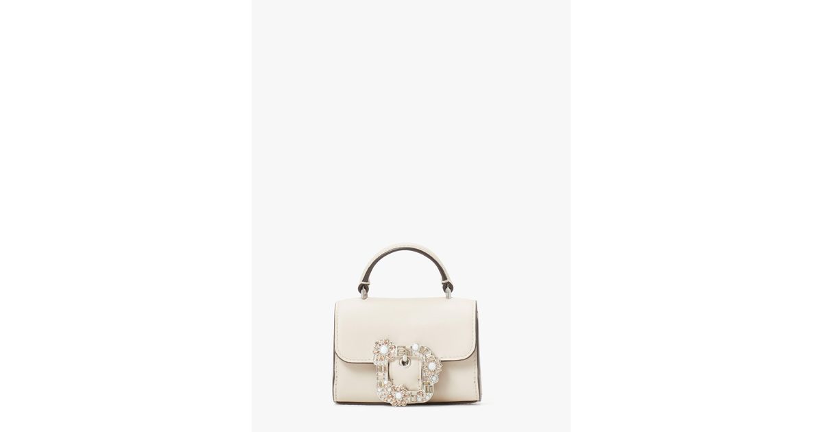 Kate Spade Lovitt Tasche Mit Schnalle Und Griff, Extraklein - Lyst