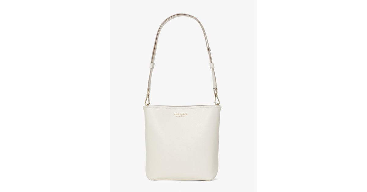 Kate Spade Leather River Medium Bucket Bag Lyst