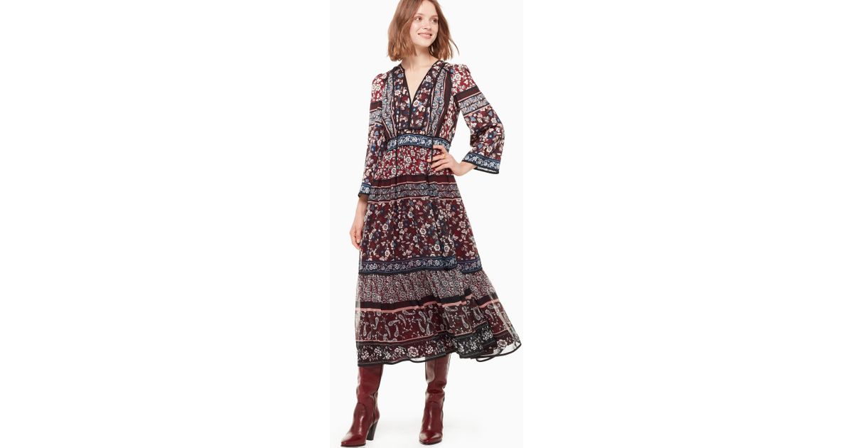 kate spade patchwork dress