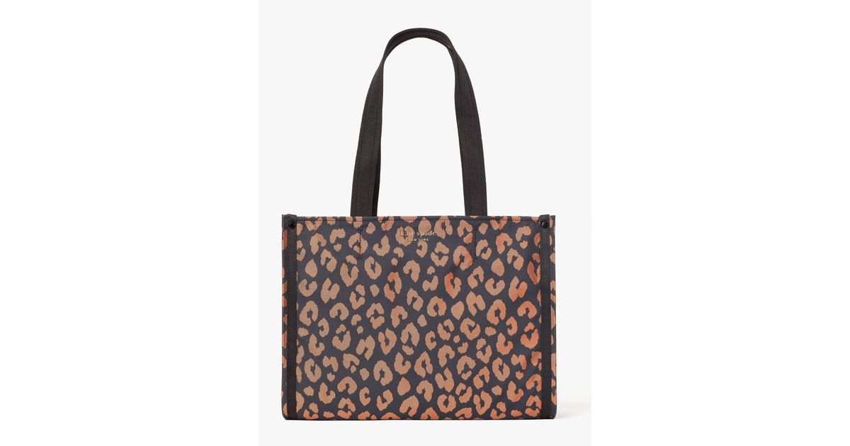 kate spade leopard bolsa