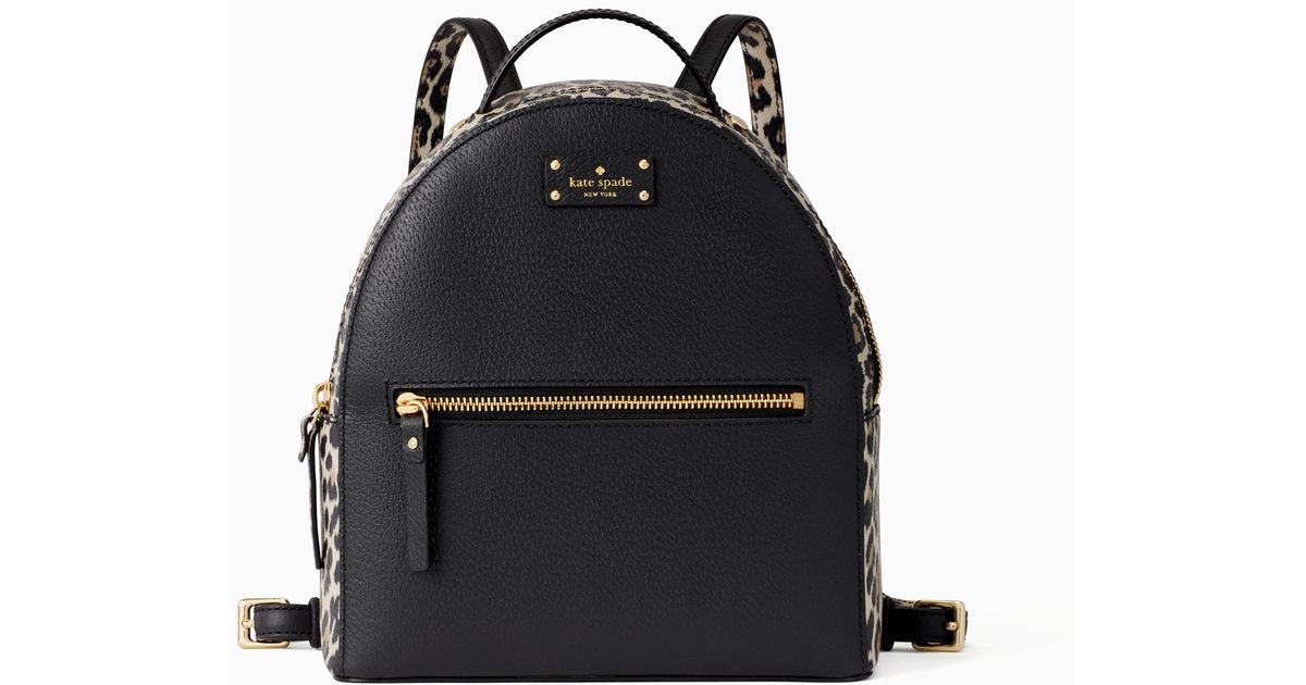 kate spade sammi backpack leopard