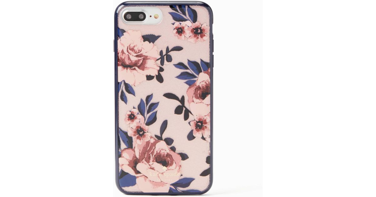 Kate Spade Glitter Prairie Iphone 7 & 8 Plus Case - Lyst