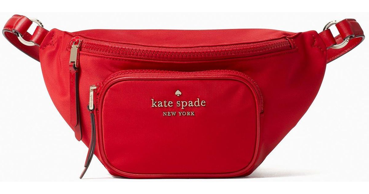 kate spade red belt