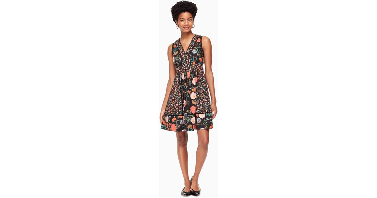 kate spade blossom fit and flare dress