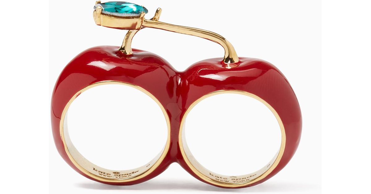 kate spade cherry ring