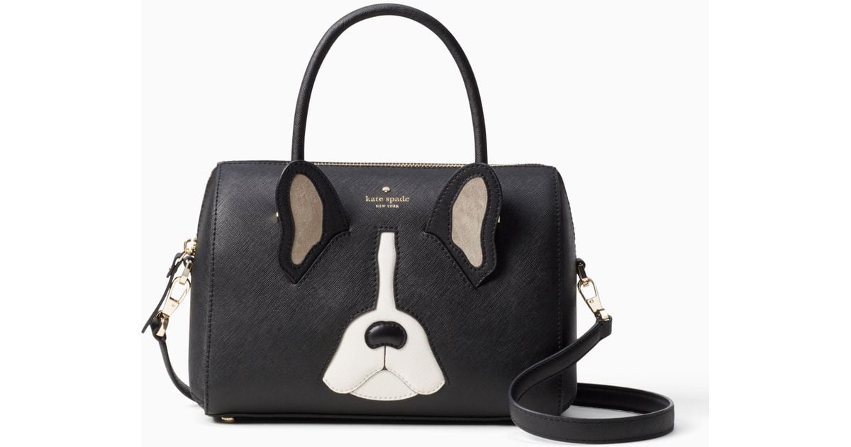Kate Spade Leather Ma Chérie Antoine Large Lane in Black - Lyst