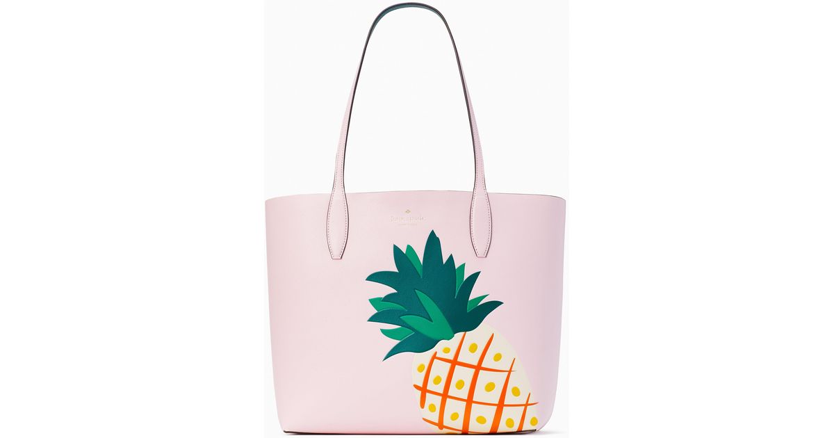 Kate Spade Pineapple Tote Bag in Pink Lyst