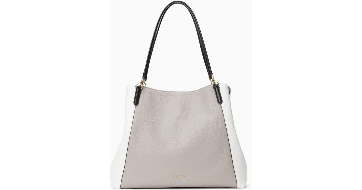 kate spade large triple compartment tote