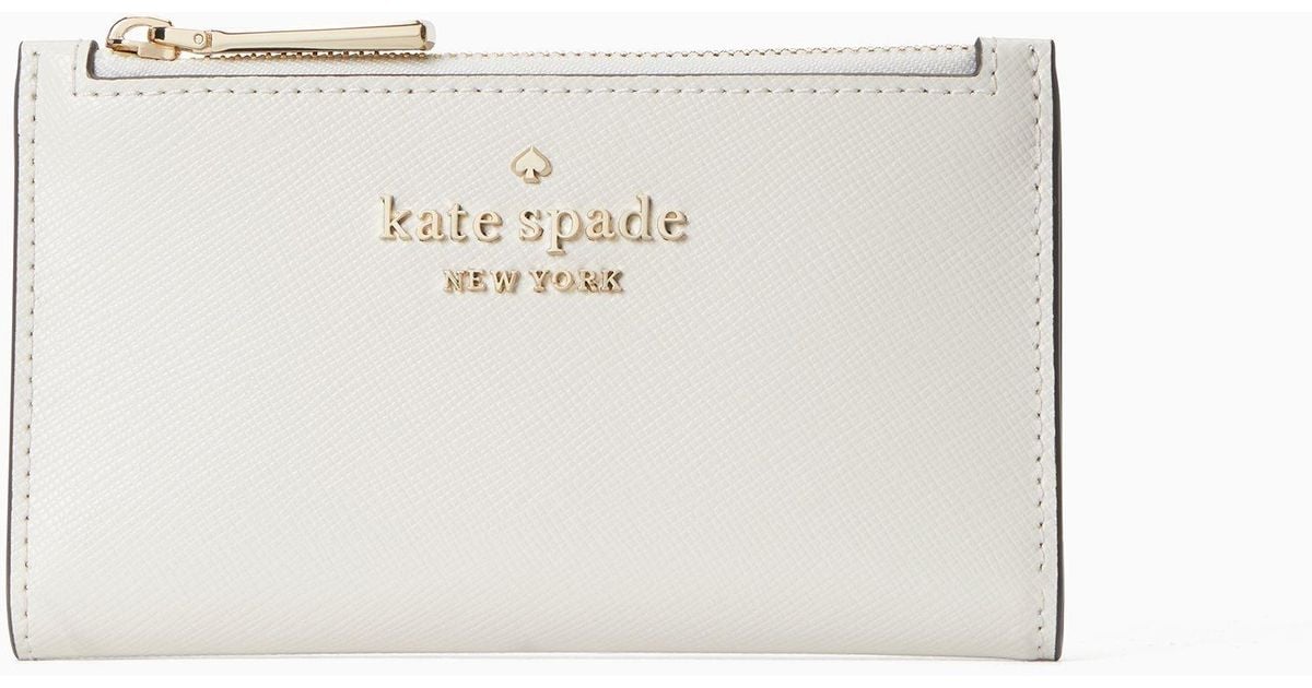 kate spade staci small slim bifold wallet