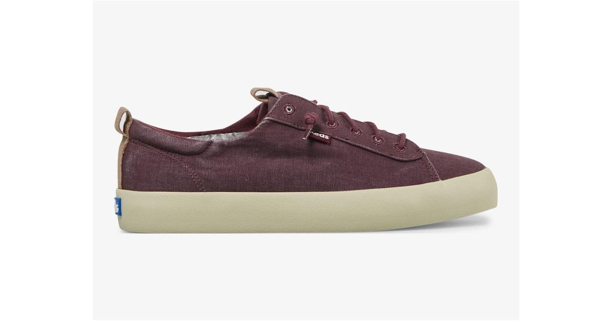 Keds Kickback Canvas Washable Sneaker in Red Lyst
