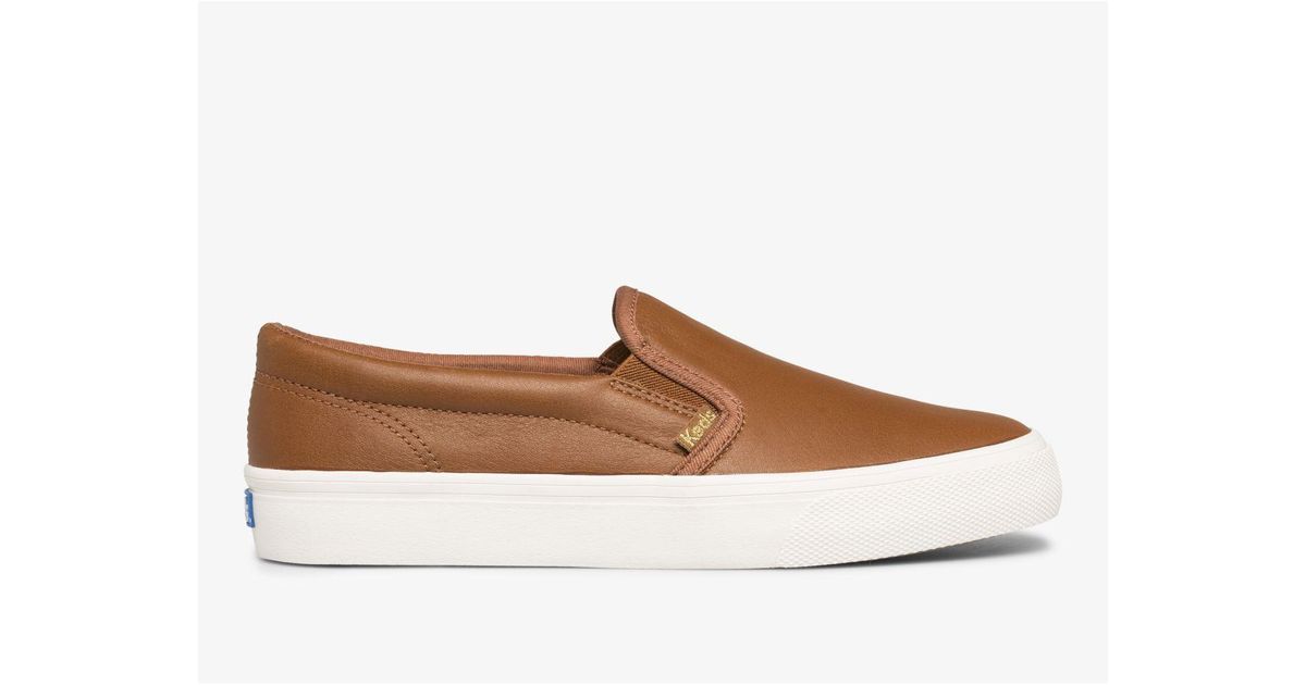 keds cognac slip on