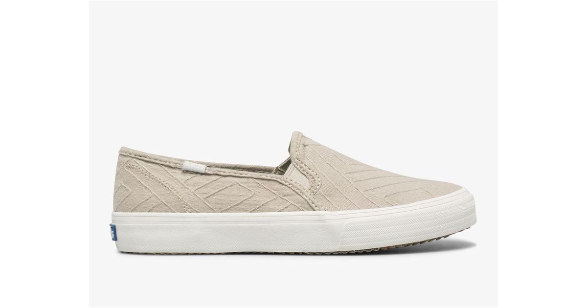 keds double decker grey