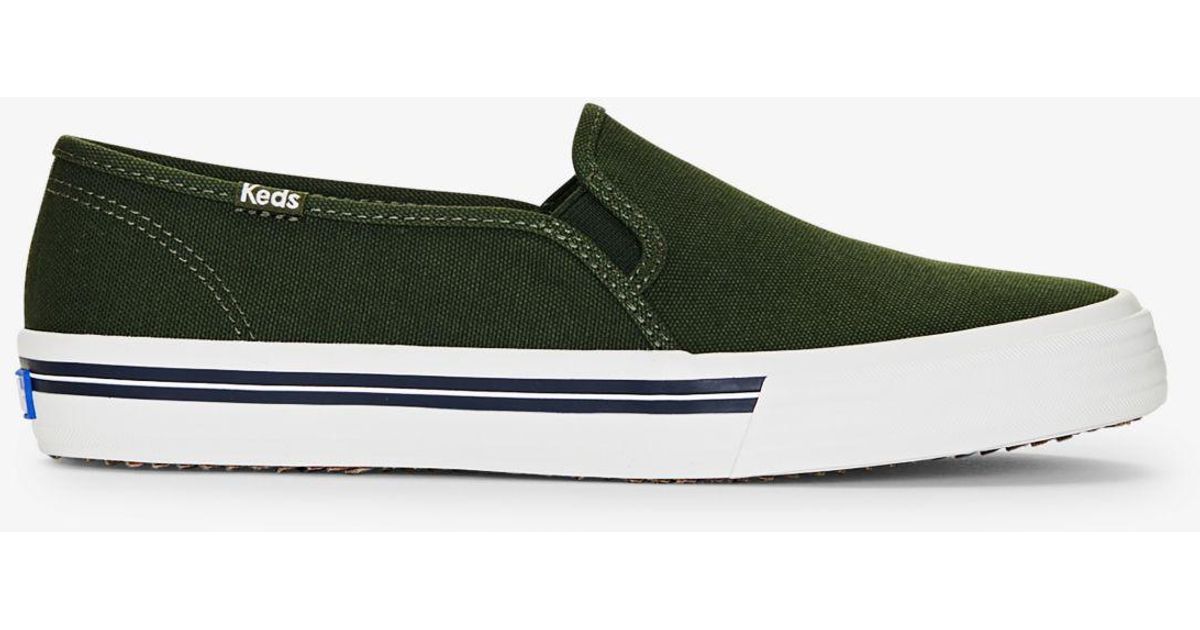 keds double decker slip on sneaker