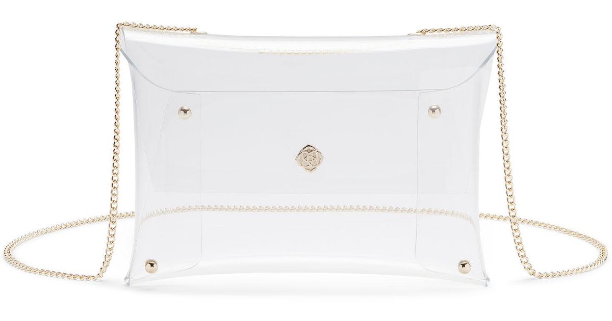 Kendra Scott Clear Crossbody Bag in White Lyst